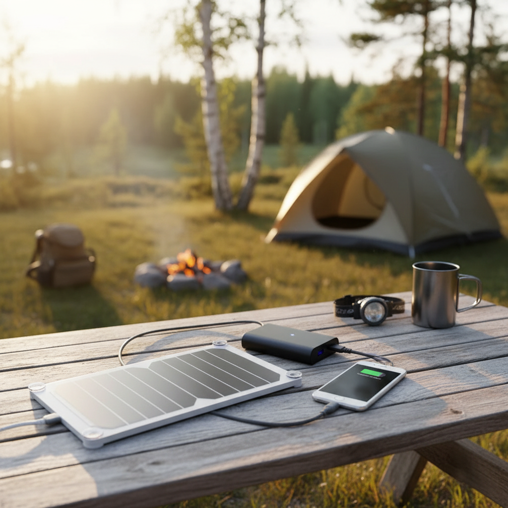 Portabel Solpanel – Smart energi, överallt