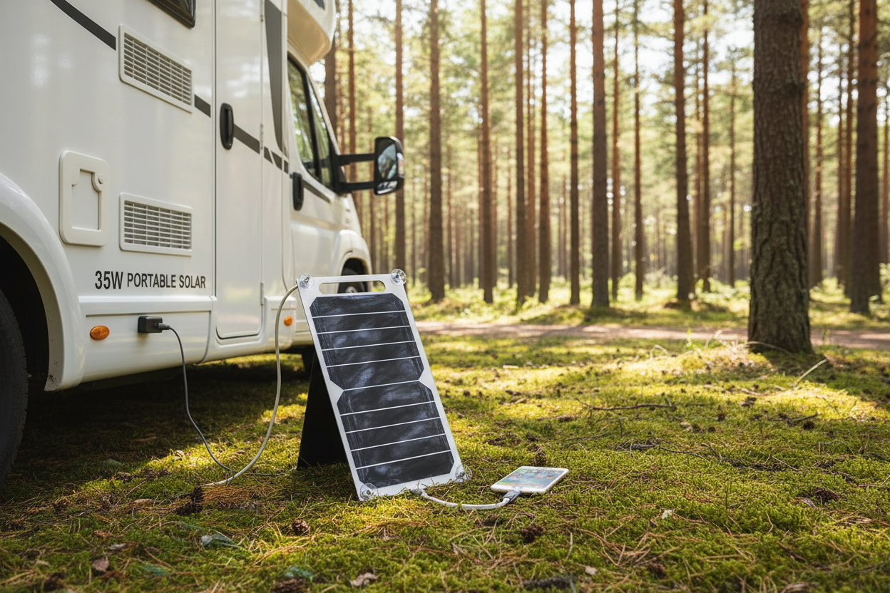 Portabel Solpanel – Smart energi, överallt